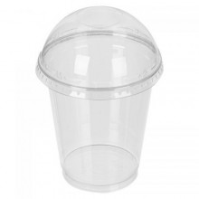Стакан ПЕТ під купольну кришку 300 мл.