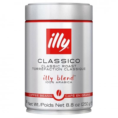 Кава зернова illy Classico Espresso Medium в банці 250 г