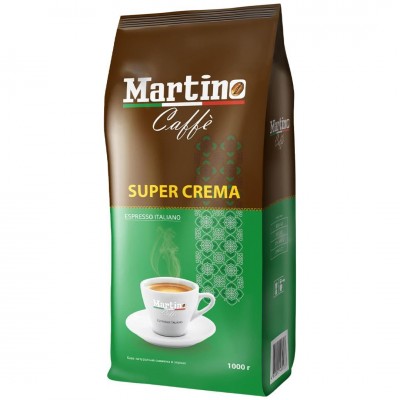 Кава зернова Martino Caffe Super Crema 1 кг