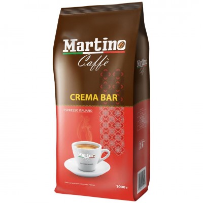 Кава зернова Martino Caffe Crema Bar 1 кг