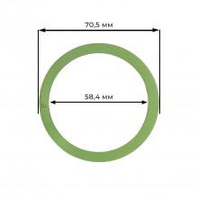 Силіконове кільце групи Astoria, Wega, Cimbali (70,5x58,4х1мм)