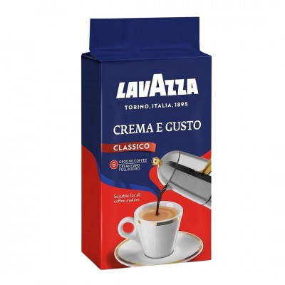 Мелена кава Lavazza Crema e Gusto Classico 250 г