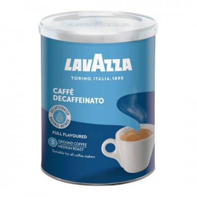 Мелена кава Lavazza Dek, без кофеїну, в банці 250 г