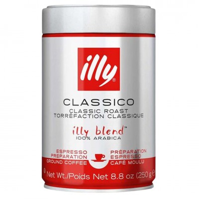 Мелена кава Illy Classico в банці 250 г