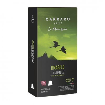 Кава в капсулах N Carraro Brasile 10 шт