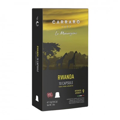 Кава в капсулах N Carraro Rwanda 10 шт