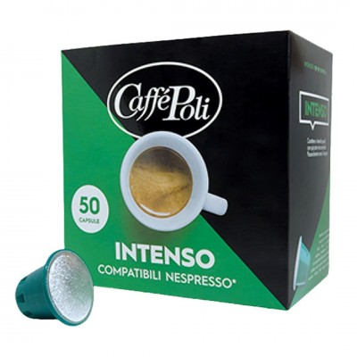 Кава в капсулах N Caffe Poli Intenso 50 шт