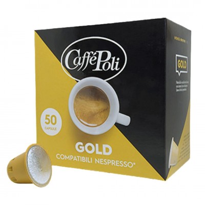 Кава в капсулах N Caffe Poli Gold 50 шт