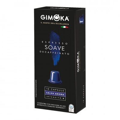 Кава в капсулах N Gimoka Soave Decaffeinato 10 шт