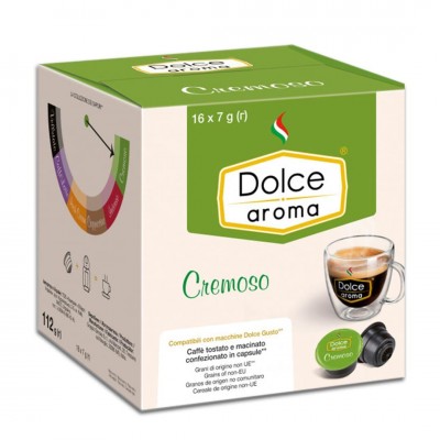 Кава в капсулах DG Dolce Aroma Cremoso 16 шт