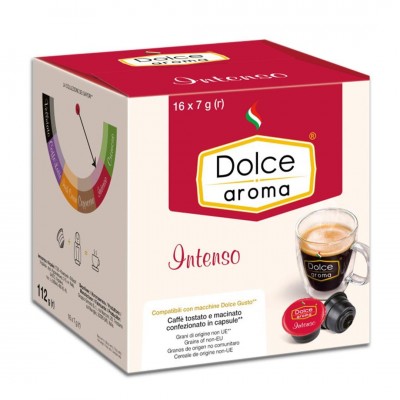 Кава в капсулах DG Dolce Aroma Intenso 16 шт