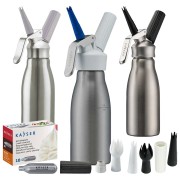 Сифони для збивання вершків, газування води та їх комплектуючі 