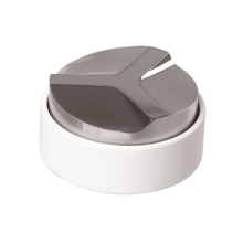 Вирівнювач (темпер) VD Coffee Leather Ø53мм червоний