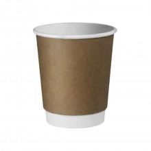 Стакан крафтовий двошаровий 175 мл (20 шт в уп)