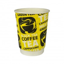 Стакан паперовий двошаровий Бабл 250 мл (20 шт в уп)