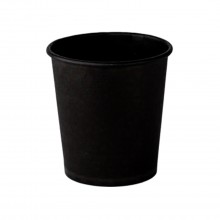 Стакан одноразовий паперовий Чорний 175 мл (50 шт в уп)