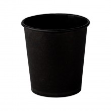 Стакан одноразовий паперовий Чорний 270 мл (50 шт в уп)