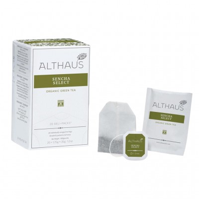 Чай Althaus Deli-Packs Сенча Селект БІО (1,75 г x 20 шт)