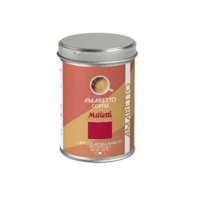 Мелена кава Caffe Musetti Amaretto Coffee, в банці 125 г