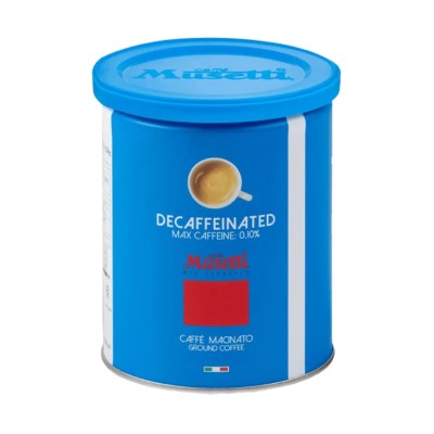 Мелена кава Caffe Musetti Decaffeinated, без кофеїну, в банці 250 г