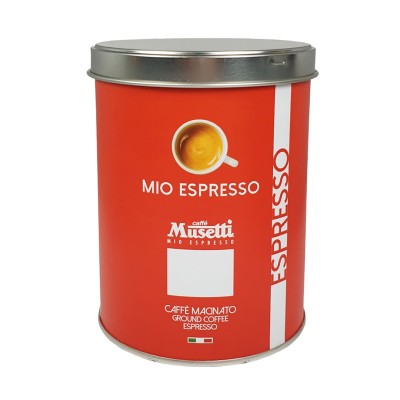 Мелена кава Caffe Musetti Mio Espresso, в банці 250 г