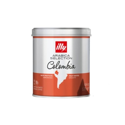 Мелена кава Illy Monoarabica Колумбія в банці 125 г