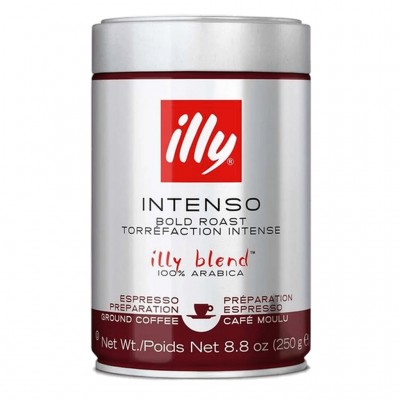 Кава мелена illy Intenso Bold Roast 100% Arabica у банці 250 г