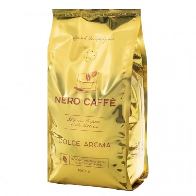 Кава в зернах Nero Caffe Dolce Aroma 1 кг