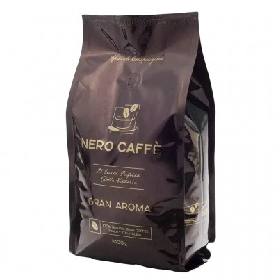 Кава в зернах Nero Caffe Gran Aroma 1 кг