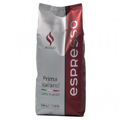 Кава зернова Espresso Prima Italiano Rosso 1 кг