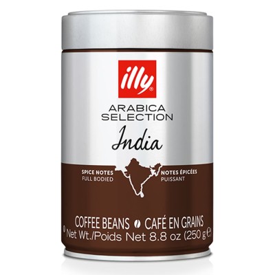 Кава зернова illy Monoarabica Індія, в банці 250г