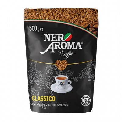 Кава розчинна сублімована Nero Aroma 500 г