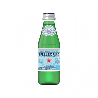 Вода мінеральна газована San Pellegrino 250 мл скло